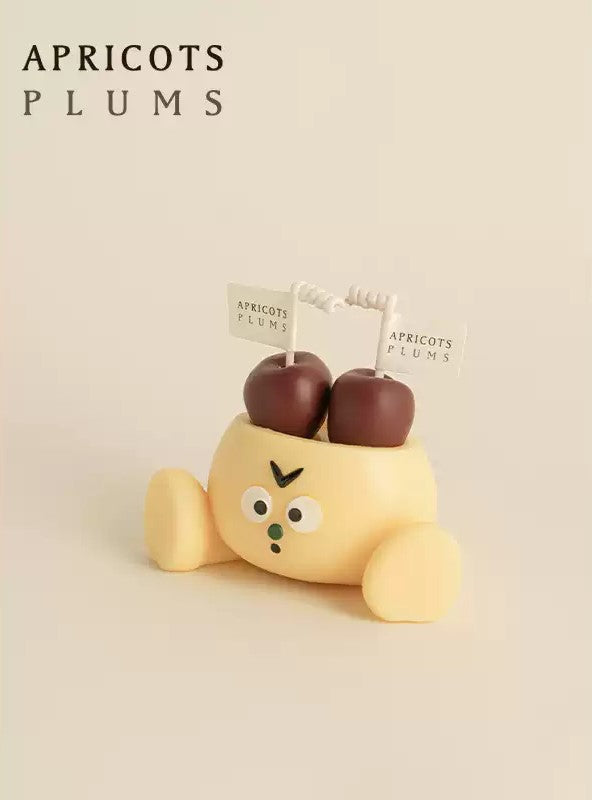 Cute Cherry Bowl Shaped Scented Candle