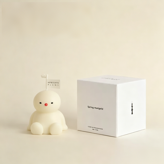 Cute Christmas Snowman Shaped Scented Candle