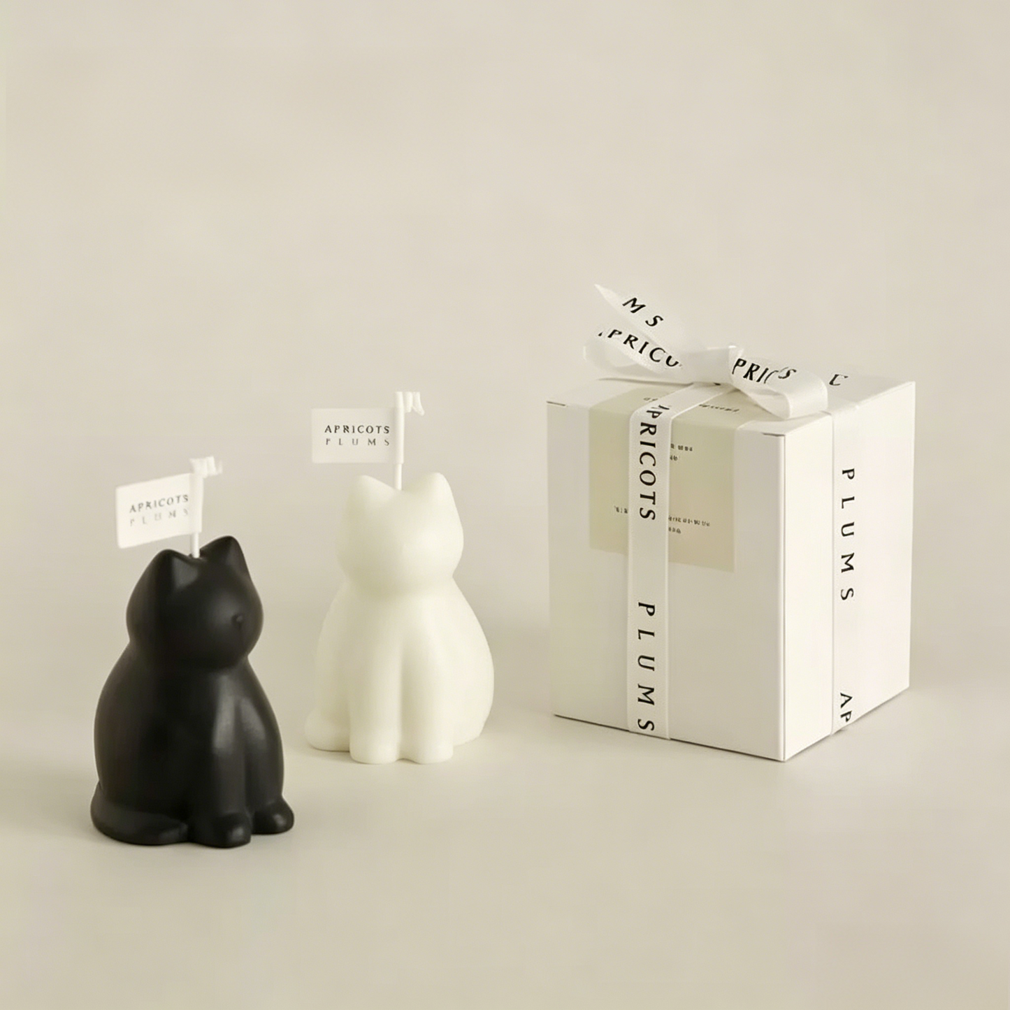 Cute Kitten Shaped Handmade Scented Candle