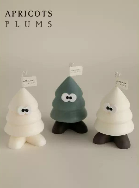 Handmade Christmas Tree Aroma Candle