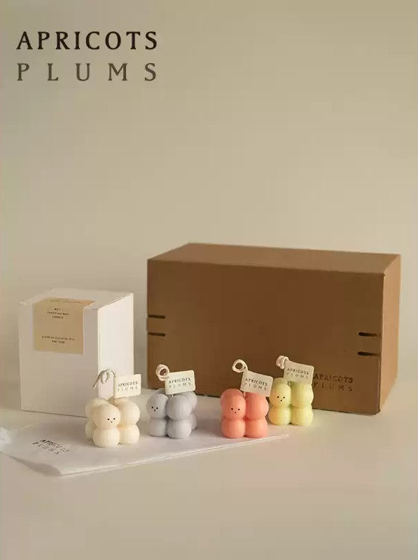 Mini Cube Shaped Scented Candle