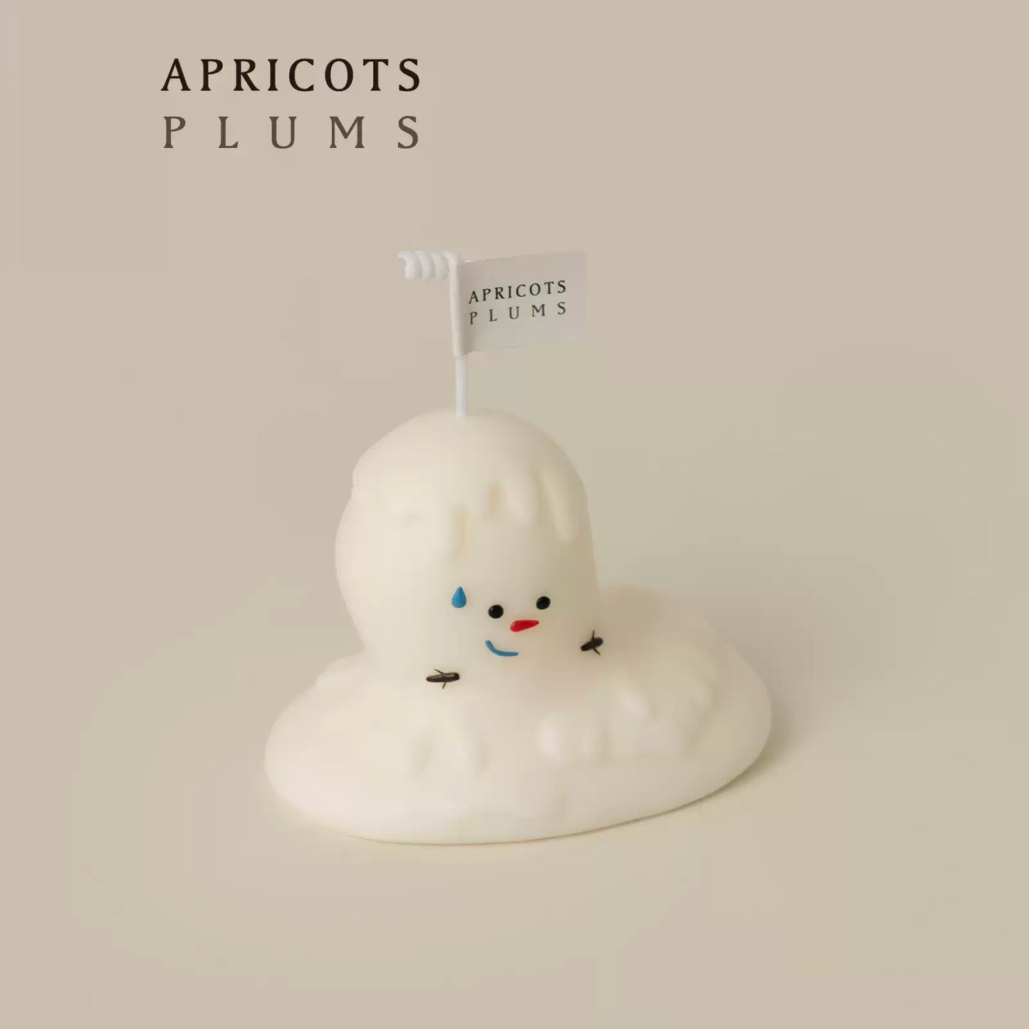 Cute Snowman Shaped Handmade Scented Candle