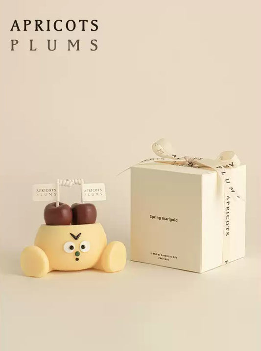 Cute Cherry Bowl Shaped Scented Candle
