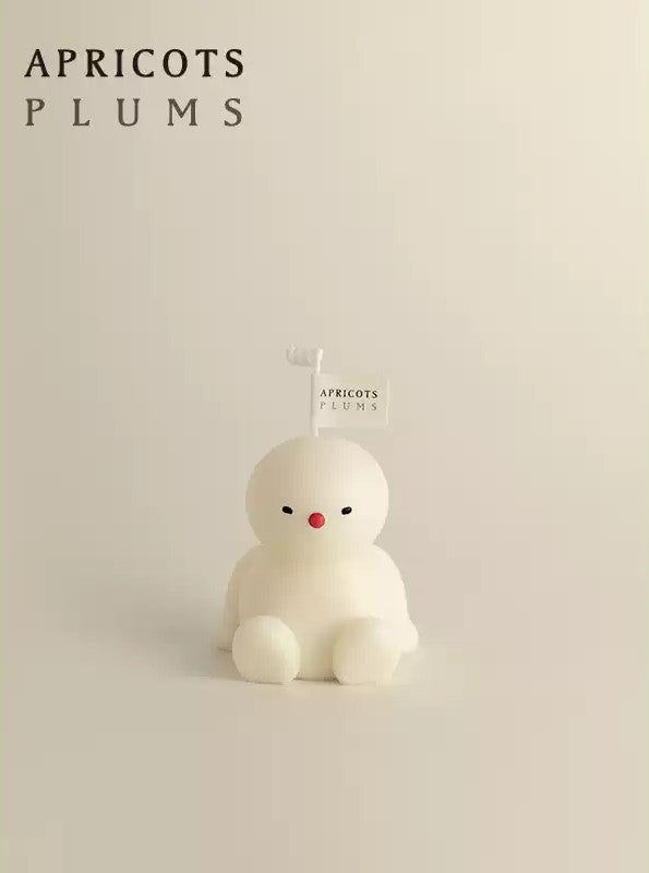 Cute Christmas Snowman Shaped Scented Candle