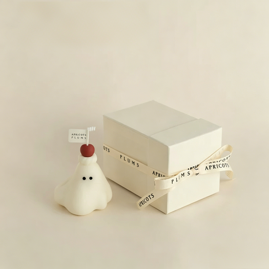 Adorable Spooky Ghost Handcrafted Aromatherapy Candle
